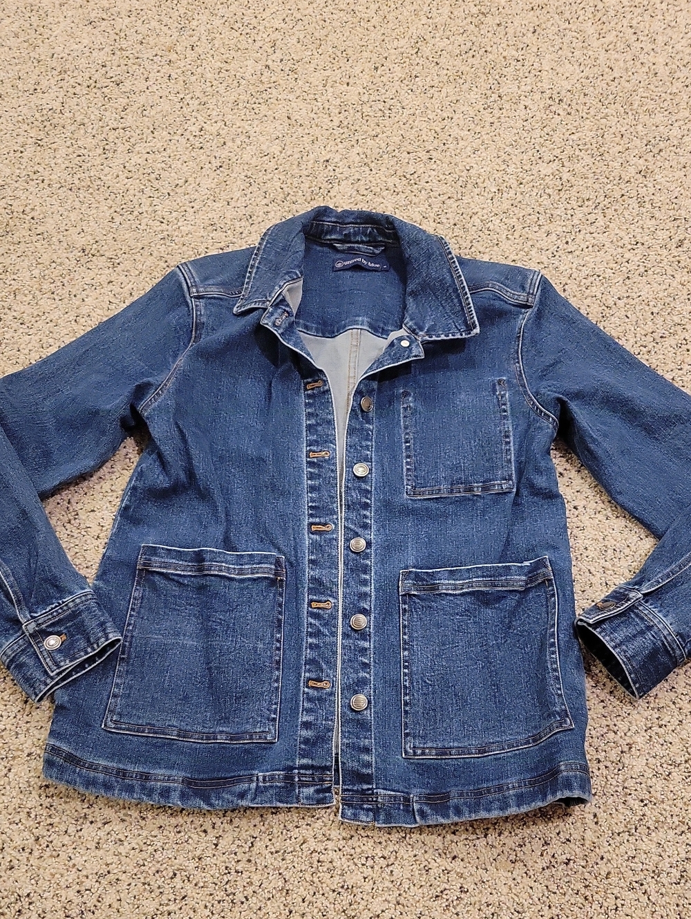 United By Blue Denim Chore Coat Jacket Cotton Small
